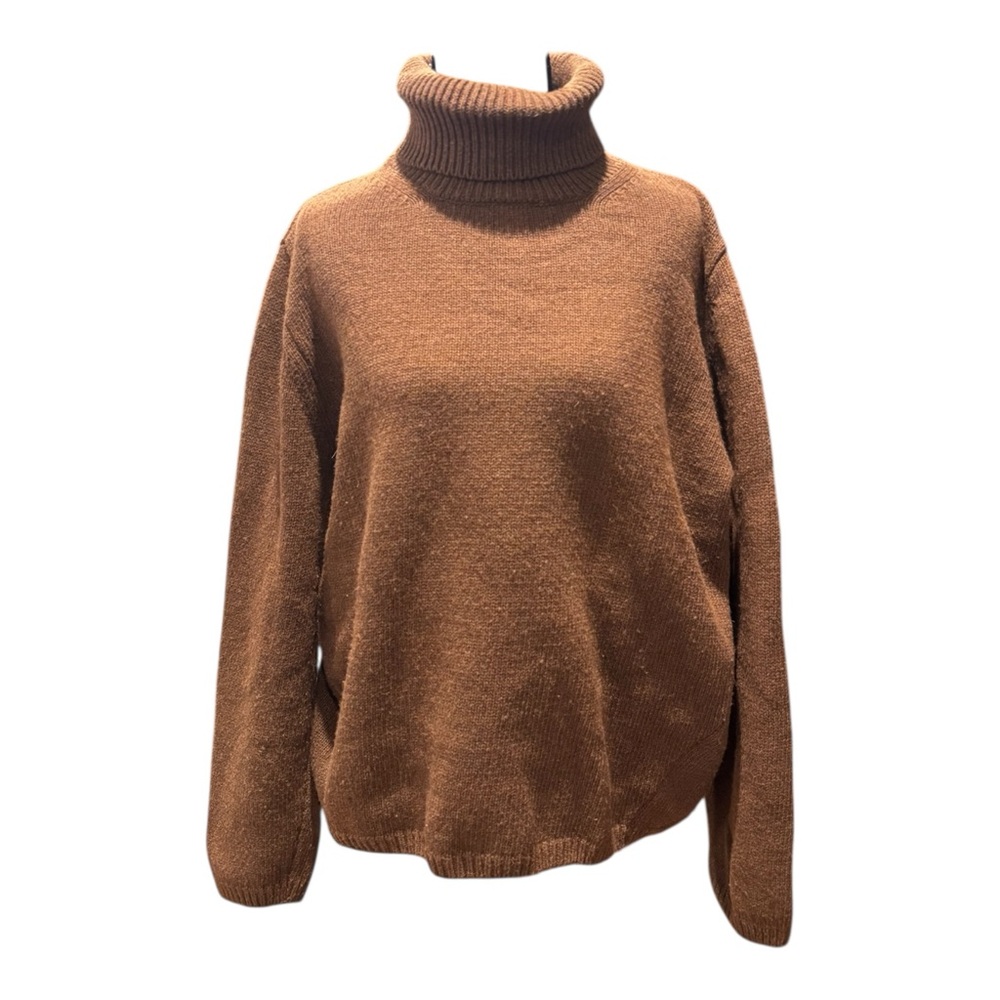 The Frankie Shop Brown Turtleneck Sweater